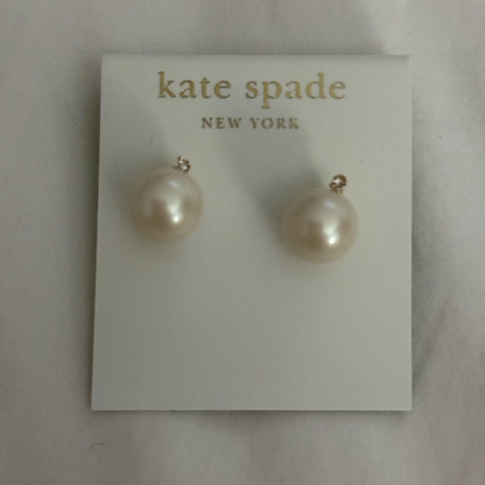 Kate Spade Pearl Stud Earrings